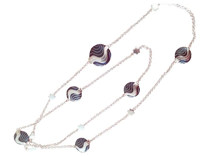 Montblanc Collar Star de plata Hardware de plata