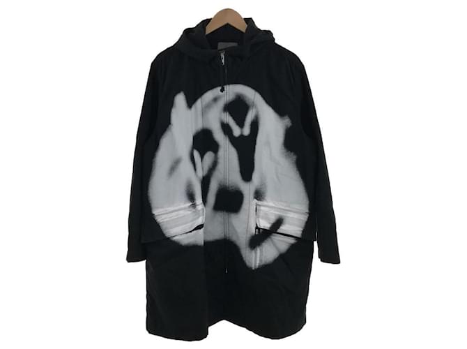 Supreme × Yohji Yamamoto Coat Black Cotton  ref.716170