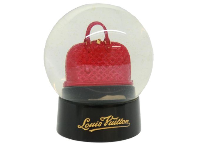 LOUIS VUITTON Snow Globe Alma Clear LV Auth 32814