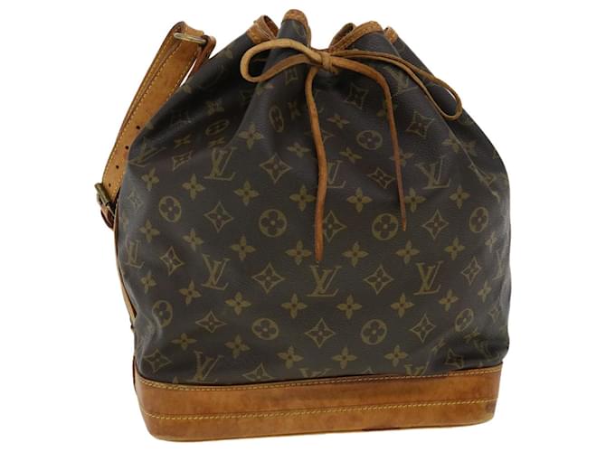 LOUIS VUITTON Monogram Noe Shoulder Bag M42224 LV Auth ar8046b Cloth  ref.716893