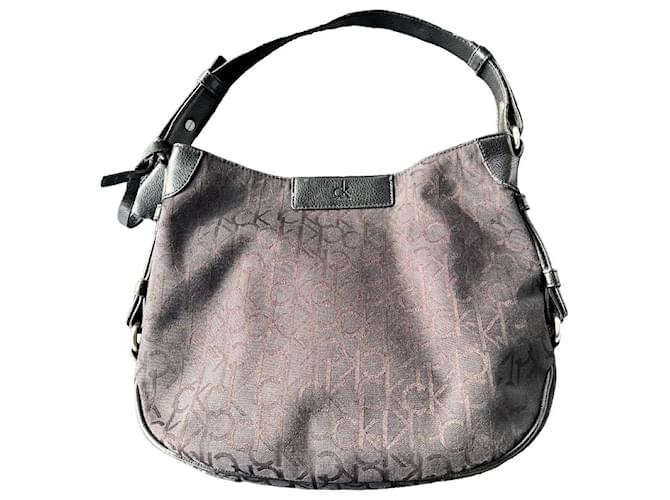 Calvin Klein Handbags Black Polyester  ref.717080