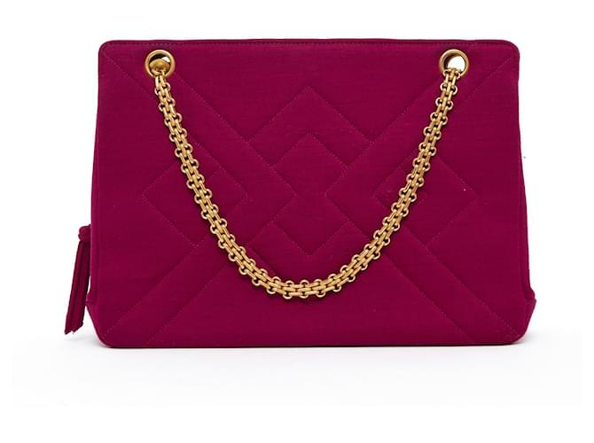 Timeless Chanel CYCLAMEN HAUTE COUTURE Pink Wolle  ref.717700