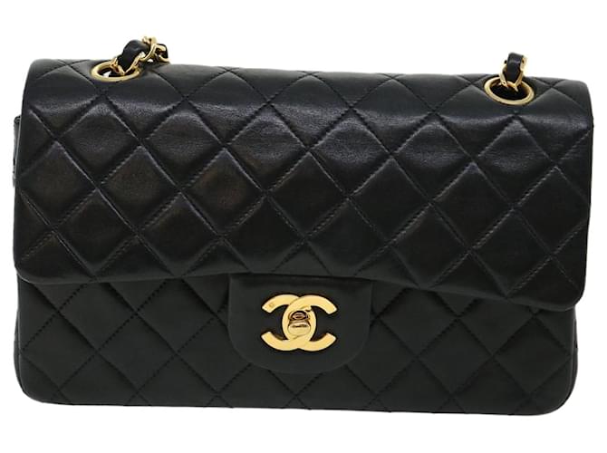 Chanel Timeless Black Leather  ref.717741
