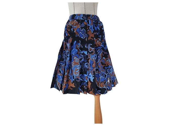 Gonna midi Marni in poliammide Multicolore