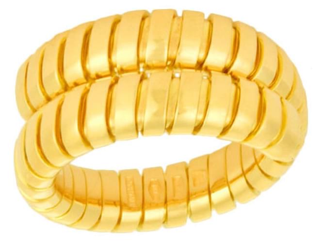 Bulgari Bvlgari Gold Tubogas Ring Yellow Yellow gold  ref.717838