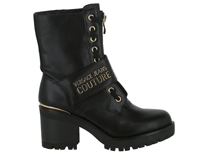 Versace Jeans Couture Kampfstiefeletten mit Versace Jeans-Logo