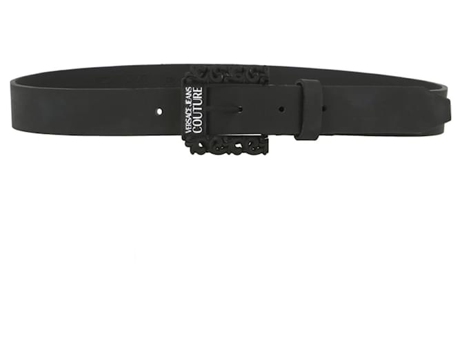 Versace Jeans Couture Belts Black in White for Men