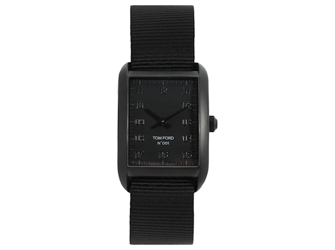 Tom Ford 001 Strap Watch Black  - Joli Closet