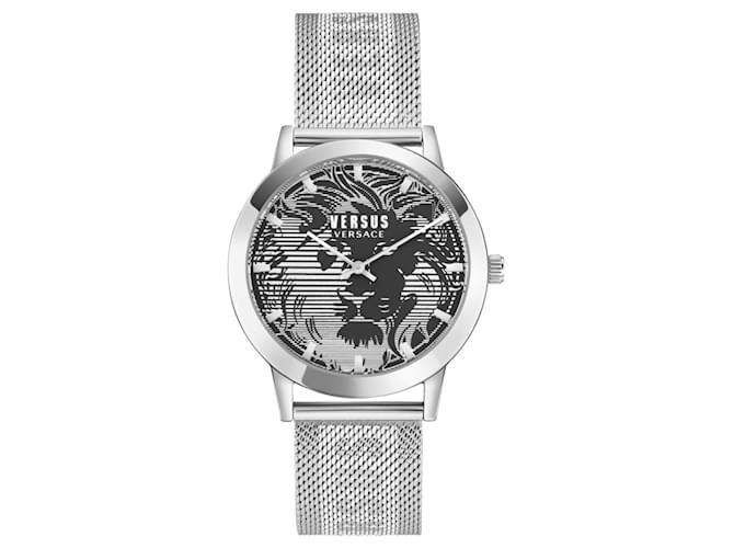Versus Versace Barbes Domus Bracelet Watch Silvery Metallic  ref.717971