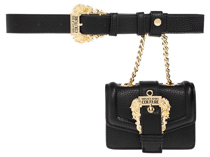 Versace Jeans Couture Pebble Grain Gürteltasche