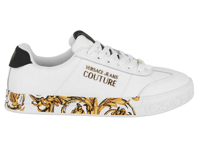 Versace Jeans Couture Baskets basses à semelle baroque