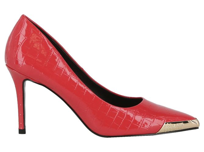 Versace Jeans Couture Versace Jeans Croc-Embossed Pumps