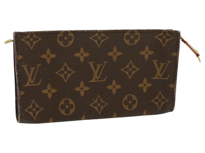 LOUIS VUITTON Monogram Bucket GM Accessory Pouch LV Auth jk2909 Leinwand  ref.718397