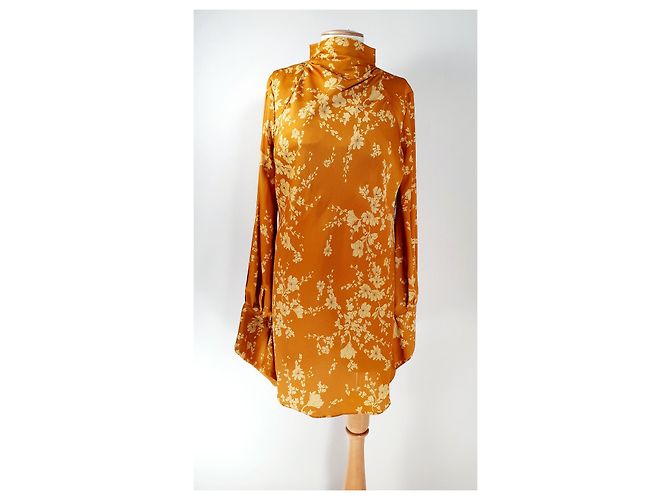 Free People Kleid Golden Combo Mehrfarben
