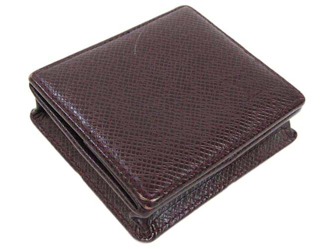 Louis Vuitton Porte-monnaie Brown Leather  ref.718925