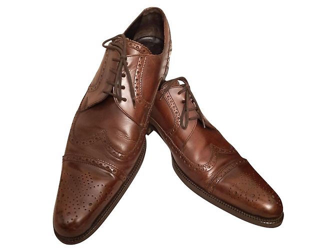 Dolce & Gabbana - posh oxfords leather. Size EU: 43 - 43.5 UK: 9 Brown