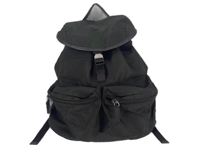 Green Nylon Prada Backpack  ref.719109