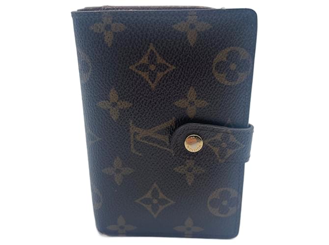 Brown Canvas Louis Vuitton Wallet Cloth  ref.719133
