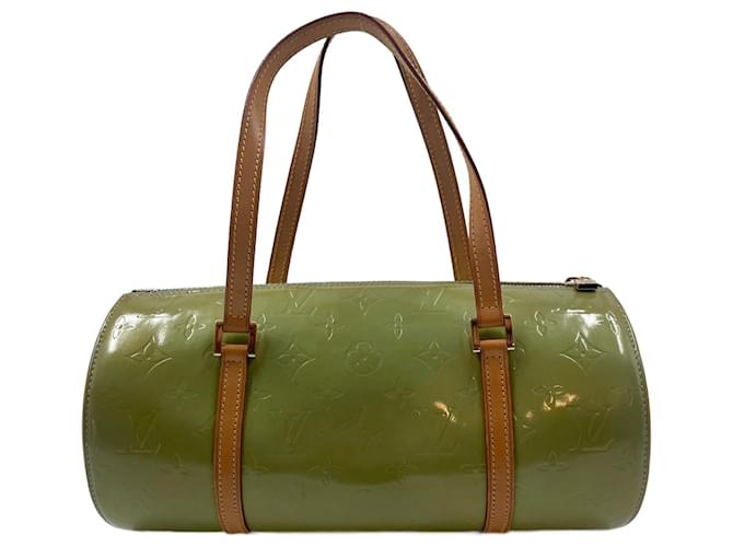 Green Vernis Leather Louis Vuitton Papillon  ref.719182