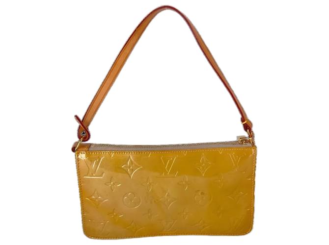Yellow Leather Louis Vuitton Lexington Pochette  ref.719249