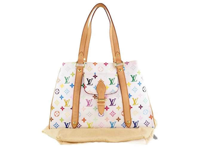 LOUIS VUITTON Femme Aurelia en Cuir en Blanc