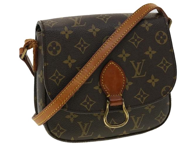 Louis Vuitton Saint Cloud MM Shoulder Bag Crossbody Monogram Brown