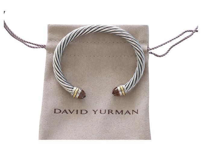 Autre Marque 7mm Kabel-Morganit-Armband Silber