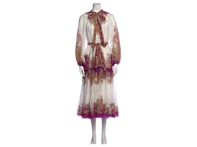 Zimmermann Dresses Multiple colors Silk Cotton  ref.721399