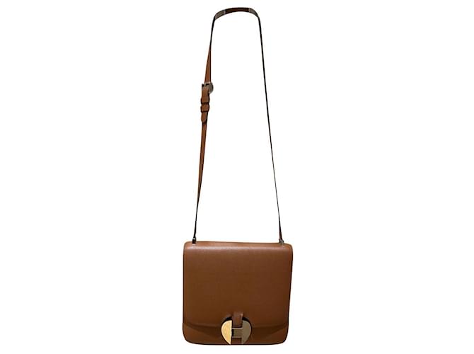 Hermès hermes bag 2002 Caramel Leather  ref.721439