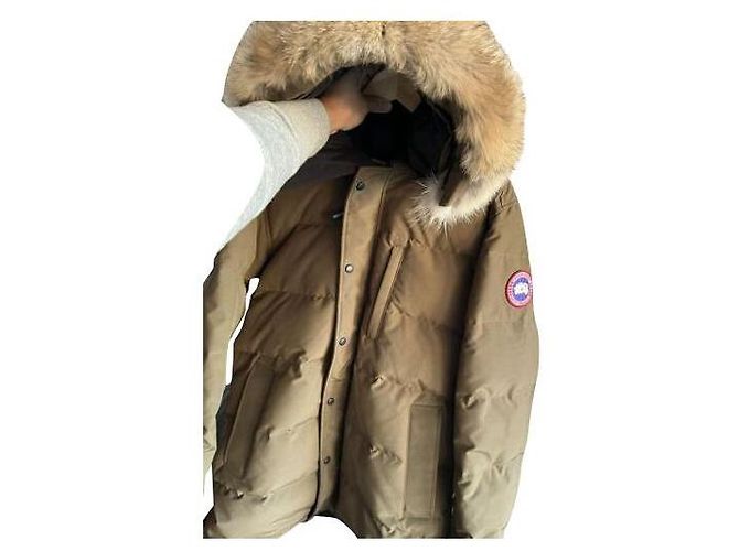 Parka Canada Goose Carson Verde Militar Caqui