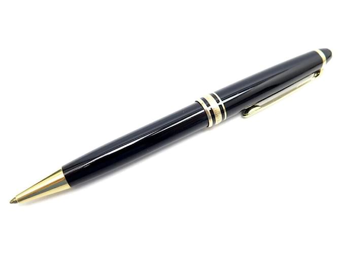 PENNA A SFERA MONTBLANC MEISTERSTUCK CLASSIC ORO MB10883 PENNA IN RESINA NERA Nero  ref.721716