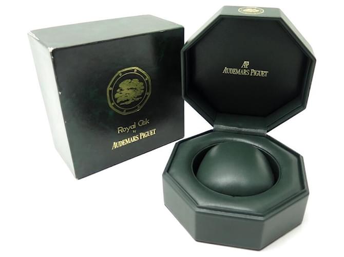 AUDEMARS PIGUET ROYAL OAK FOUNDATION TIME FOR THE TREES WATCH BOX Green Leather  ref.721939