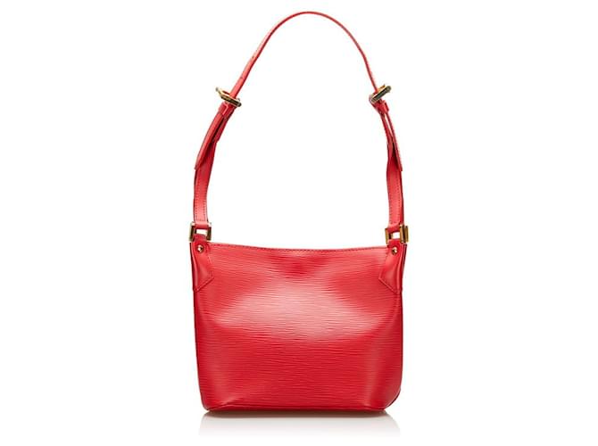 Louis Vuitton Mandara Red Leather  ref.722370