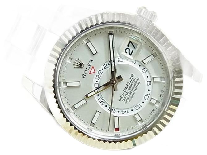 ROLEX Sky-Dweller white Dial REF. 326934 '22 purchased Mens Silvery Steel  ref.722629