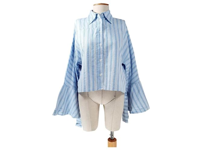 Henrik Vibskov Tops Blue Cotton ref.722872 - Joli Closet