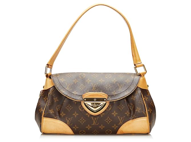 Louis Vuitton Brown Monogram Beverly MM Cloth  ref.722927