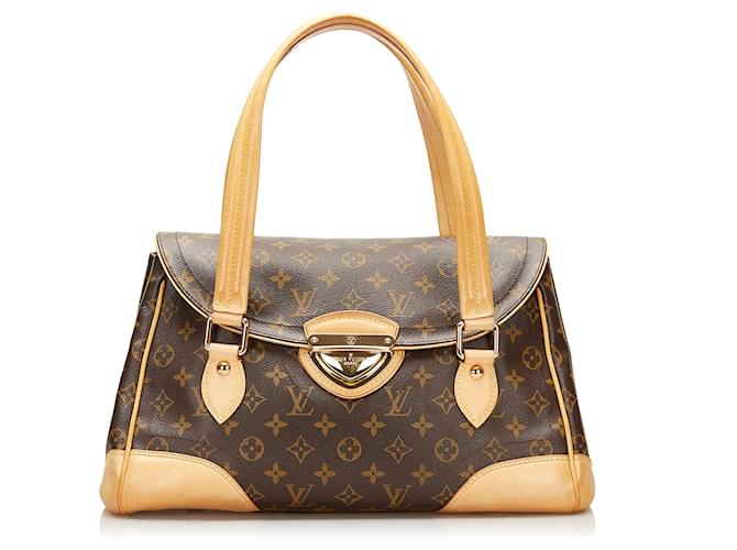 Louis Vuitton Brown Monogram Beverly GM Cloth  ref.722932