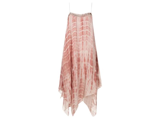 Zadig & Voltaire Tie-Dye Slip Dress Pink Silk ref.JC723053 (Sold) - Joli  Closet