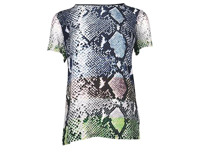 Diane Von Furstenberg Ora Animal Multicoloured Silk Top ref.723060