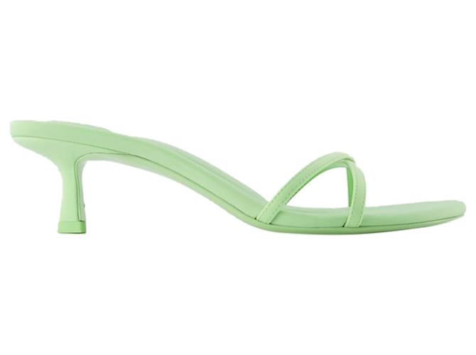 Dahlia 50 Sandals - Alexander Wang -  Mojito - Lycra Green  ref.723368