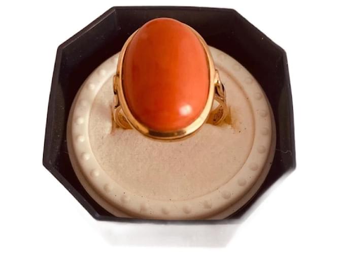 Autre Marque Or 18 ct Or rose Corail  ref.723757