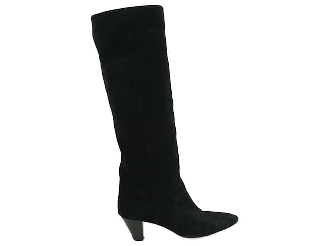 Isabel Marant Boots 40 Black Leather  ref.723832