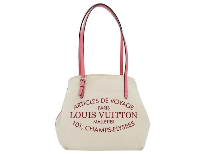 Louis Vuitton Cabas Beige Cloth ref.723956 - Joli Closet
