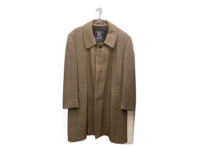 Vintage Burberry coat Beige Wool  ref.724041