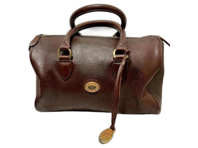 70s Vintage Doctor Bag Italy/brown Bag Leather/design Boston 