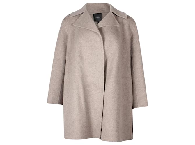 Theory Double-Faced Wool & Cashmere Coat