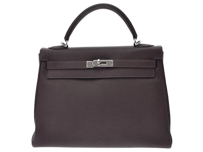 Hermès Kelly Brown Leather  ref.724471