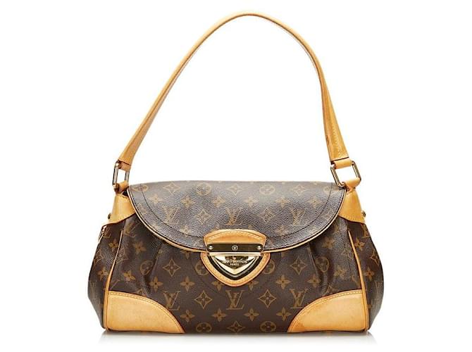 louis vuitton Monogram Beverly MM brown Cloth  ref.724535