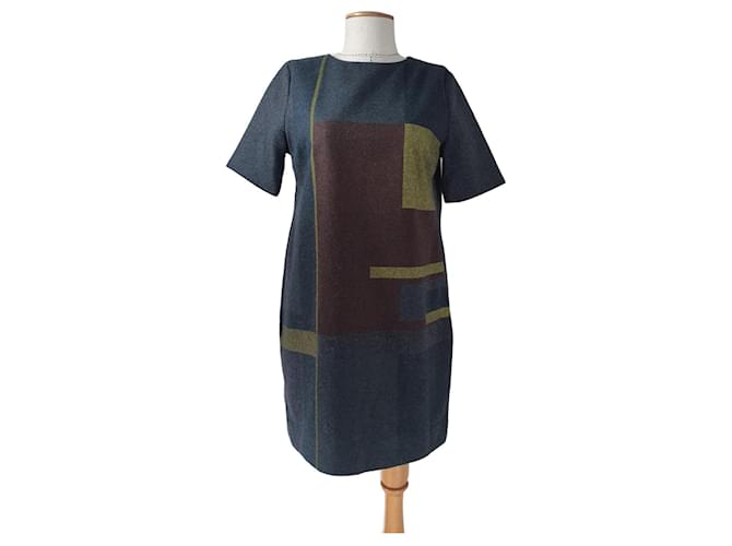 Bruuns Bazaar Dresses Multiple colors Polyester Wool Viscose Acrylic  ref.724566