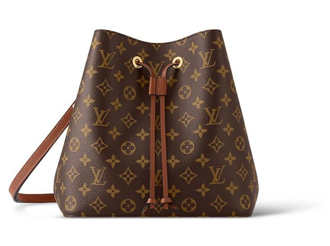 Louis Vuitton NeoNoe Lona Monogram Marrón Castaño